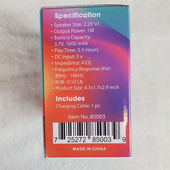 YOCO Portable FM AM SW Radio Model no: YR139 Color Red - Picture 4 of 6